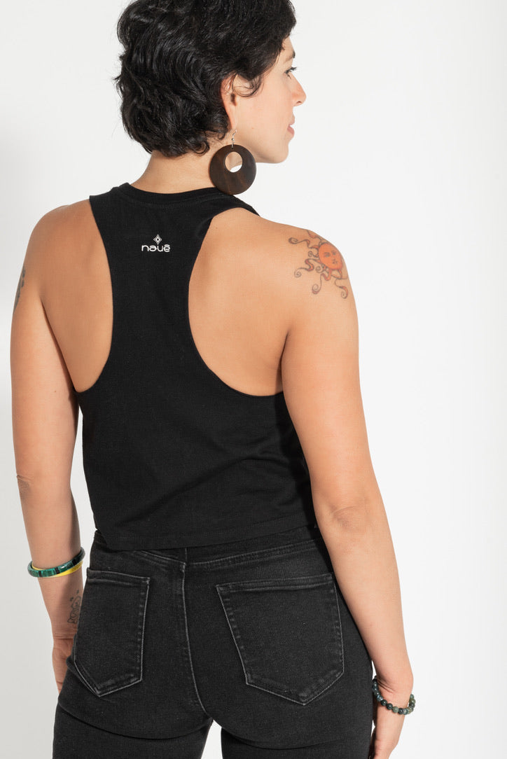 BLACK “LIFE” LADIES TANK TOP