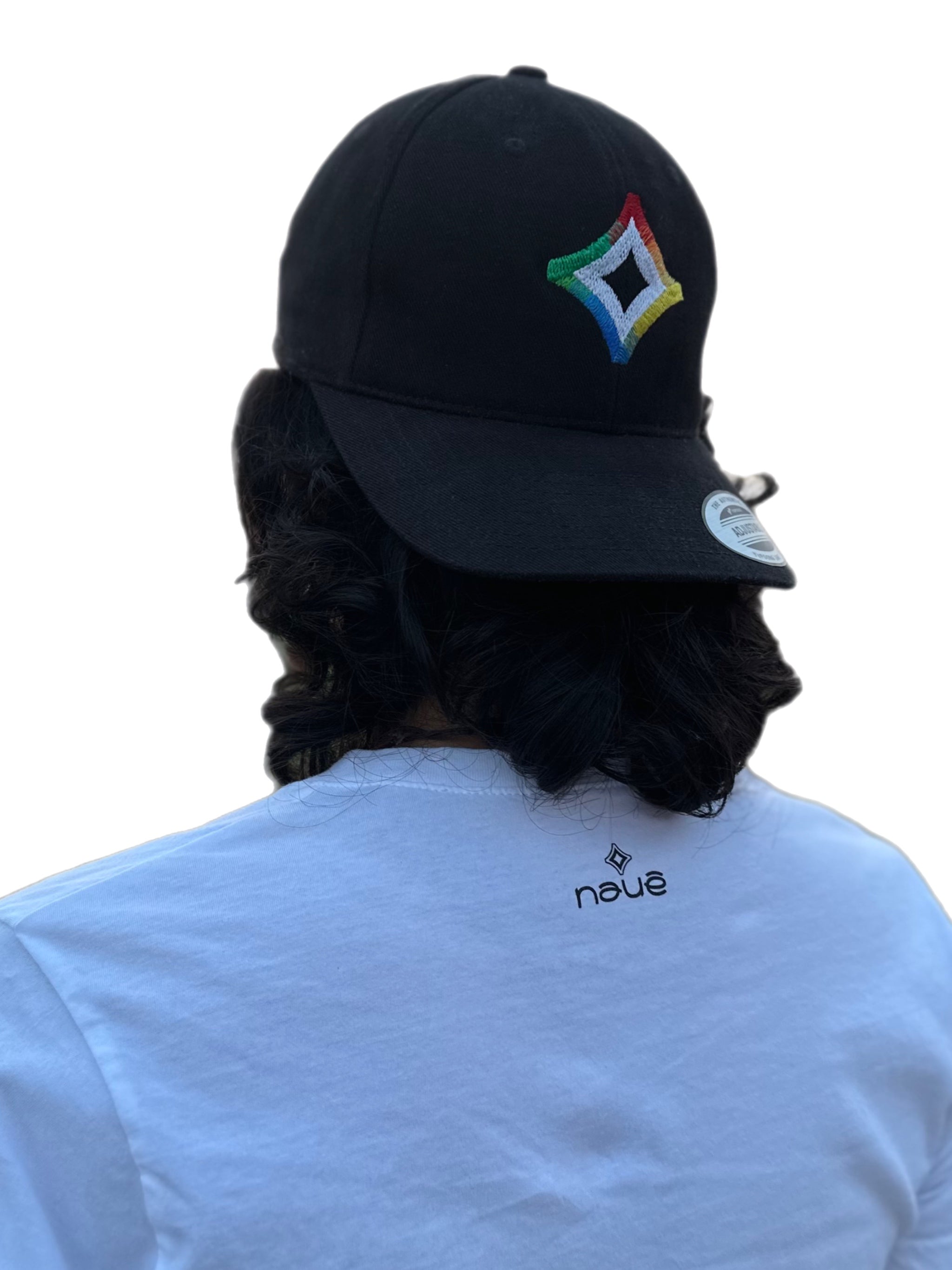 BLACK NAUÊ STAR "ADJUSTABLE" HAT