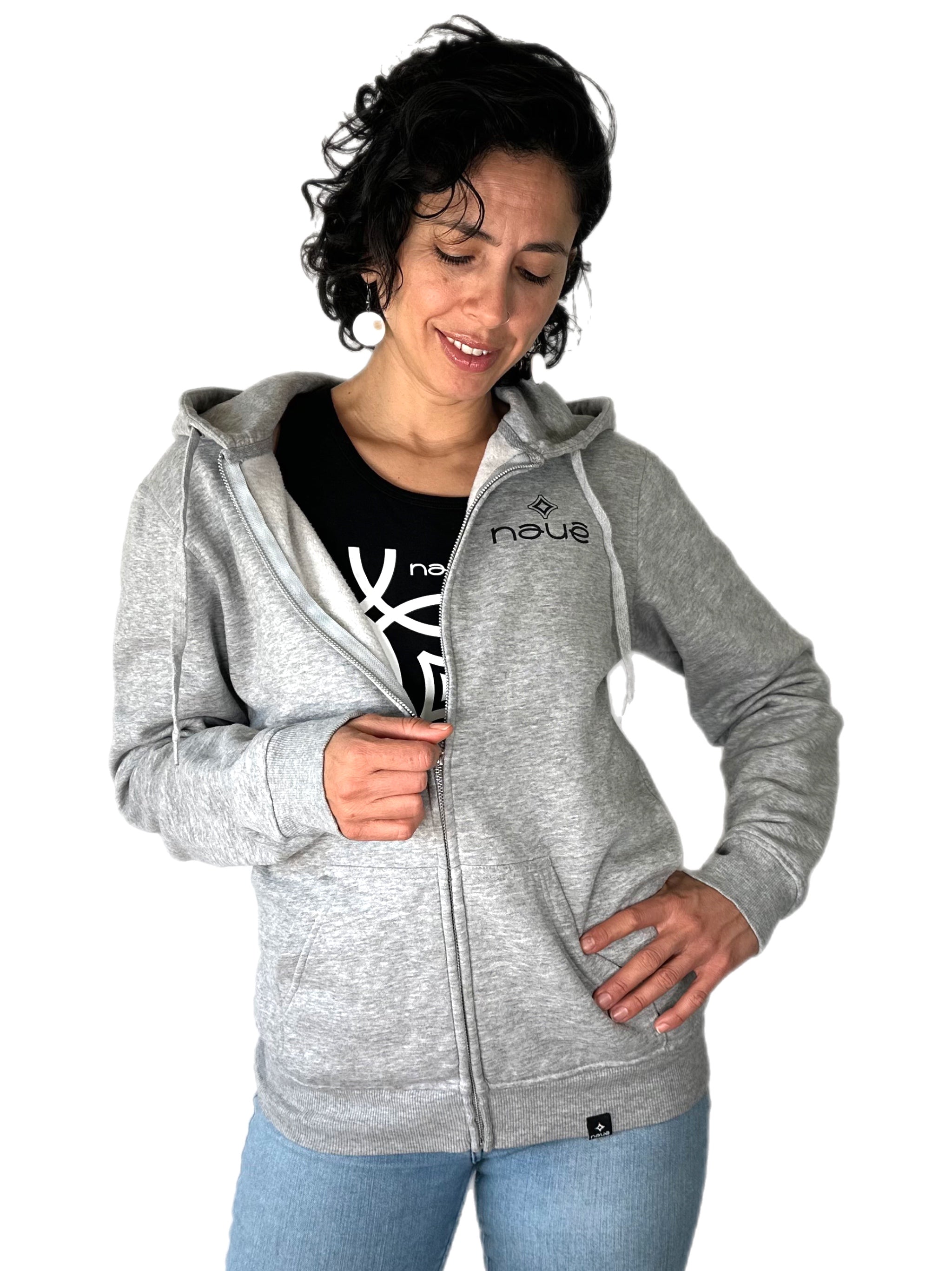 SPORT GREY "LOVE ALWAYS WINS" FULL ZIP HOODIE