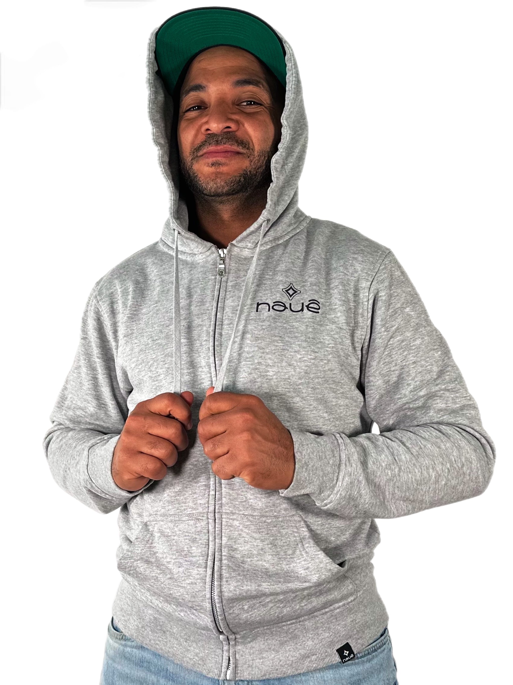 SPORT GREY "LOVE ALWAYS WINS" FULL ZIP HOODIE