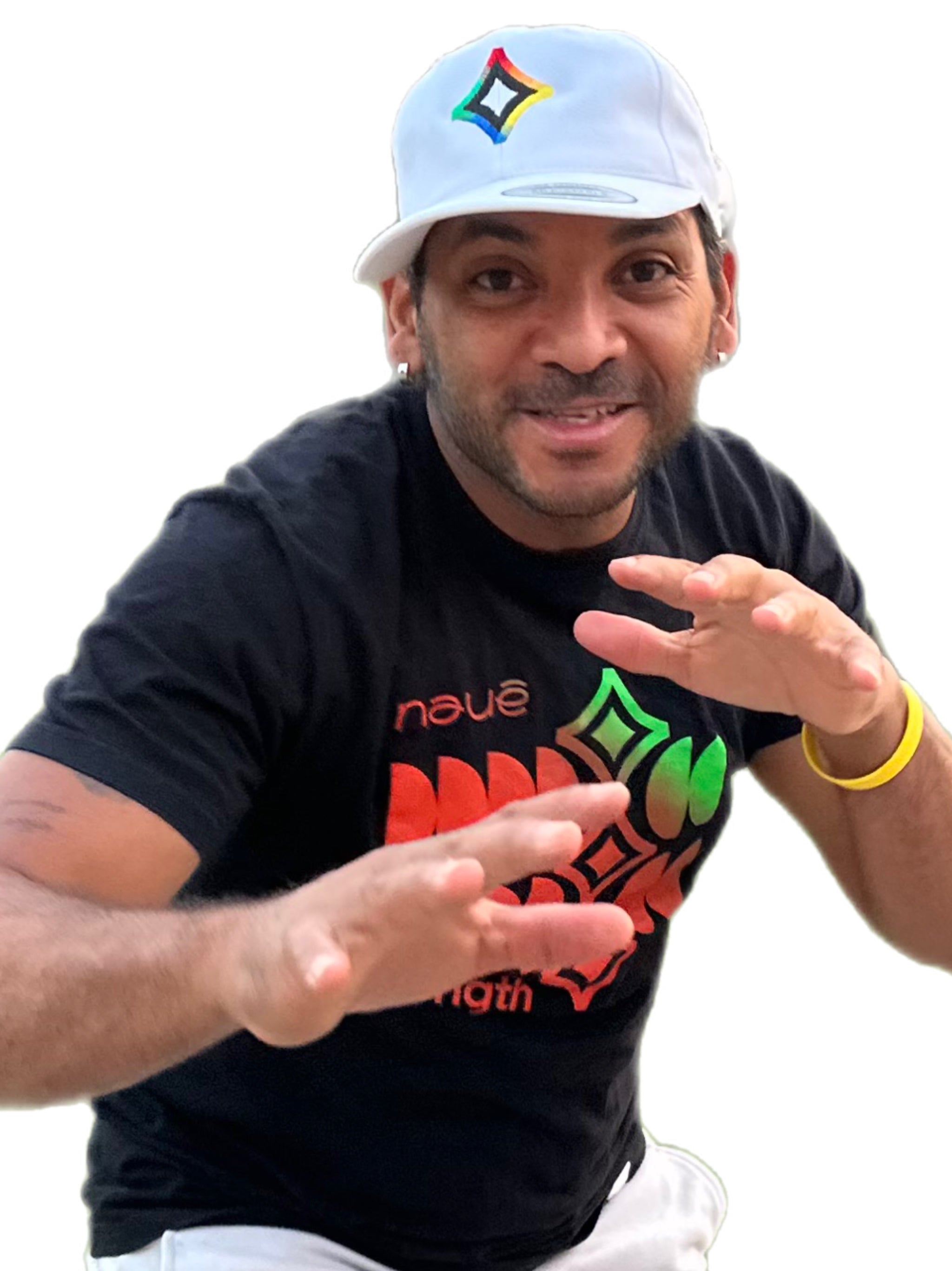 WHITE NAUÊ STAR "ADJUSTABLE" HAT