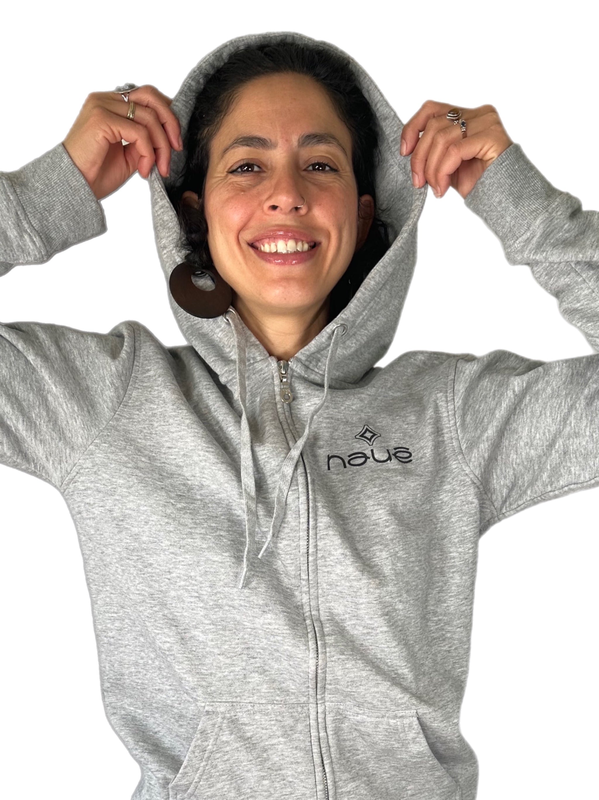 SPORT GREY "LOVE ALWAYS WINS" FULL ZIP HOODIE