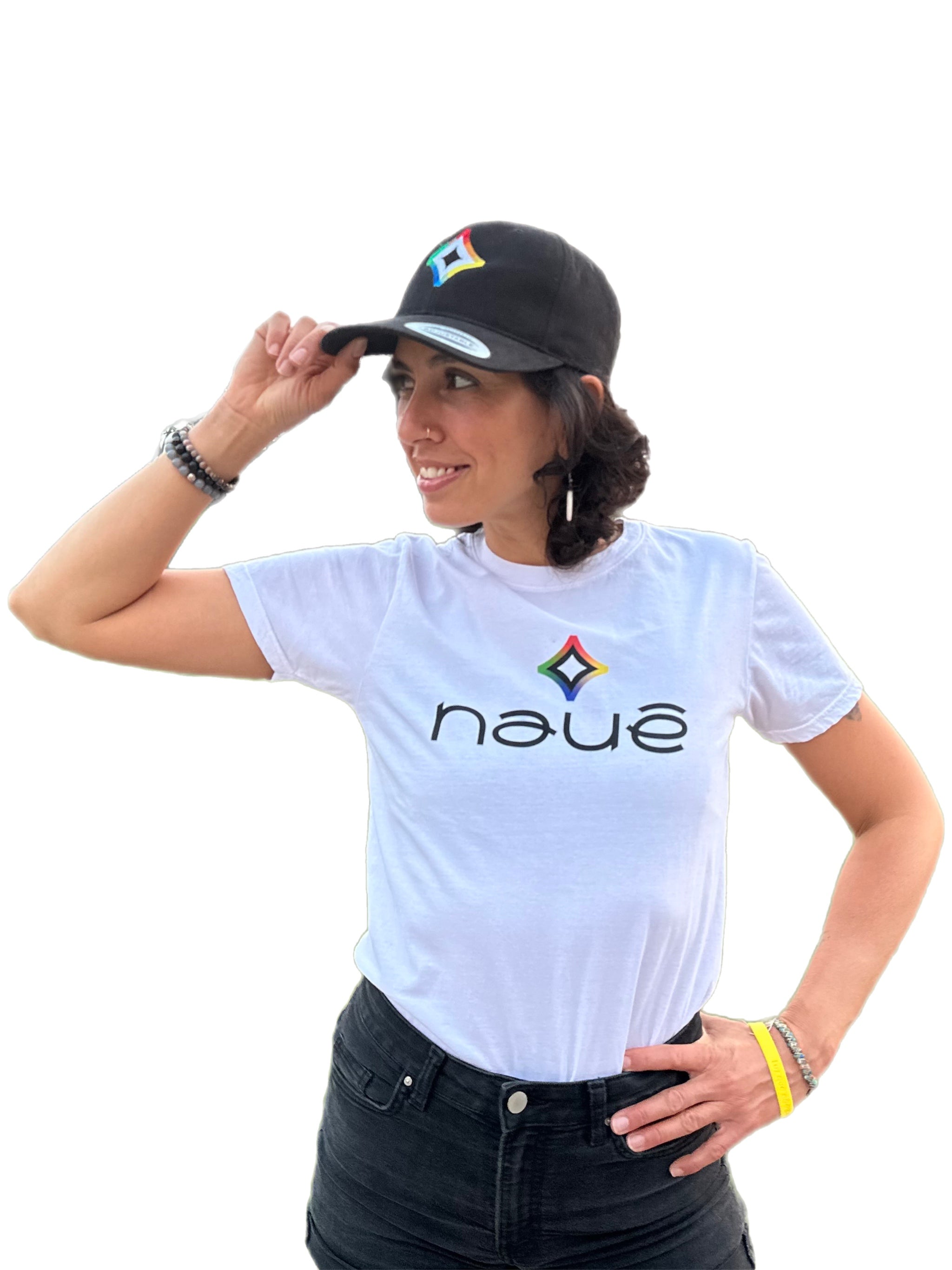 BLACK NAUÊ STAR "ADJUSTABLE" HAT