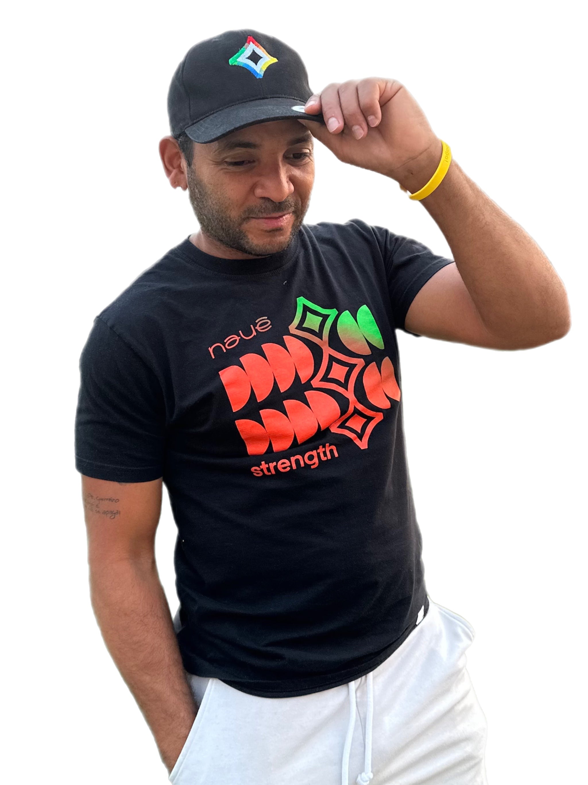 BLACK NAUÊ STAR "ADJUSTABLE" HAT