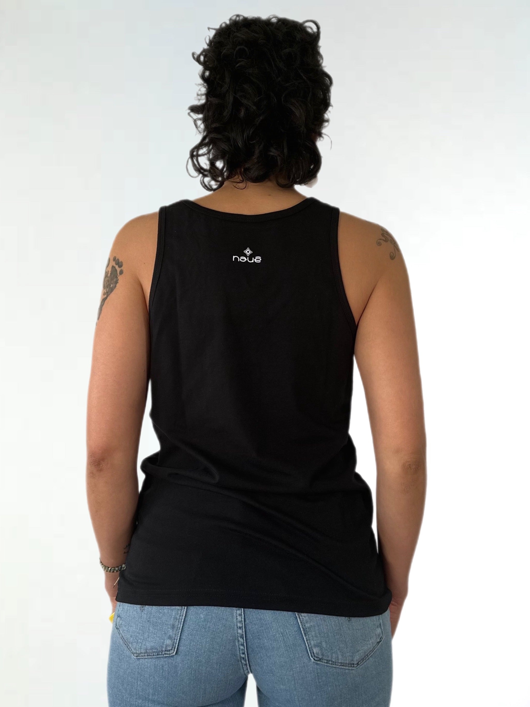 BLACK “INVINCIBLE” JERSEY TANK