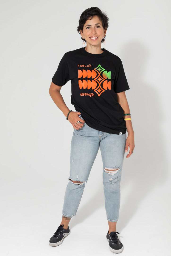 BLACK “STRENGTH” T-SHIRT