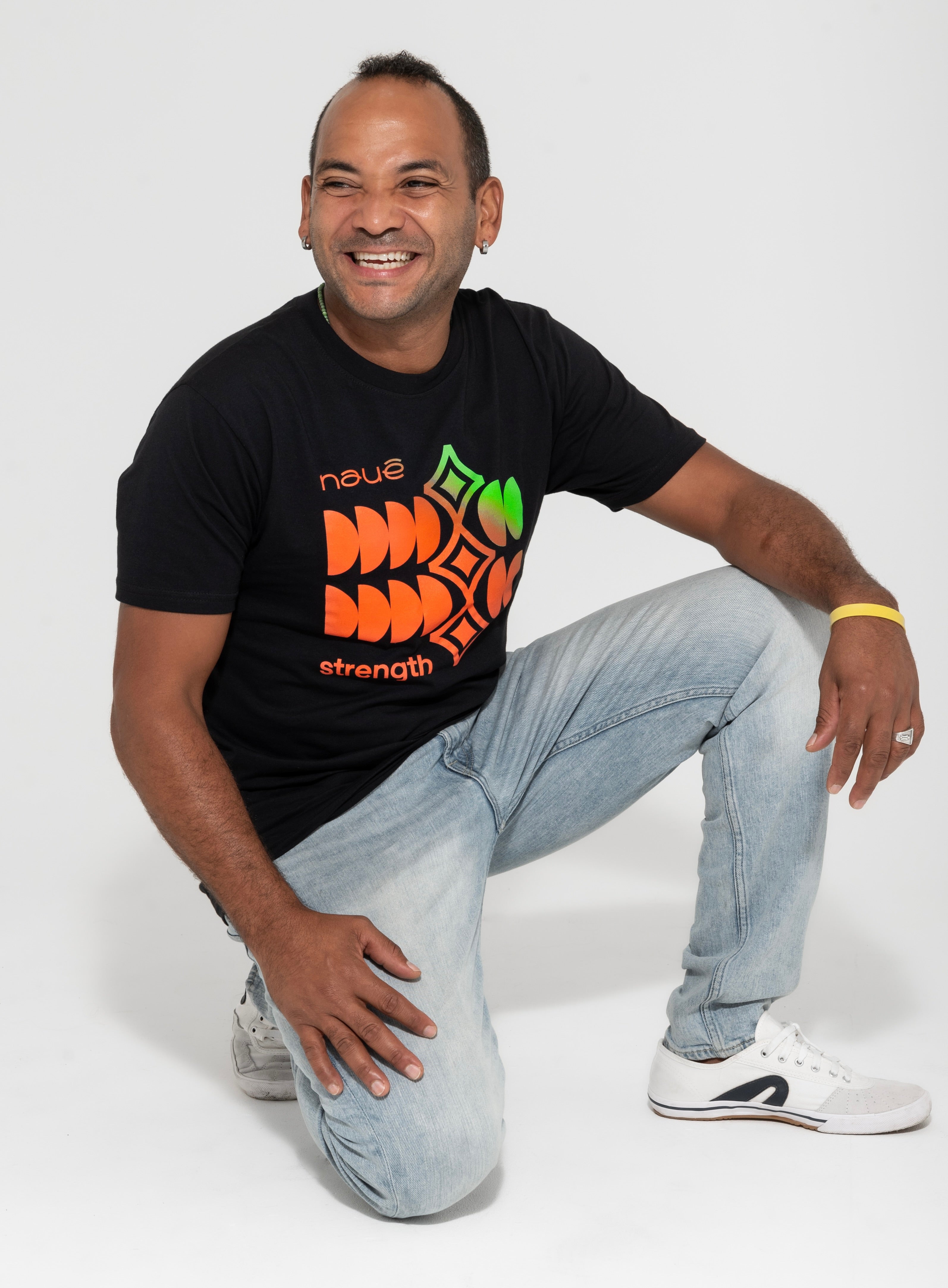 BLACK “STRENGTH” T-SHIRT