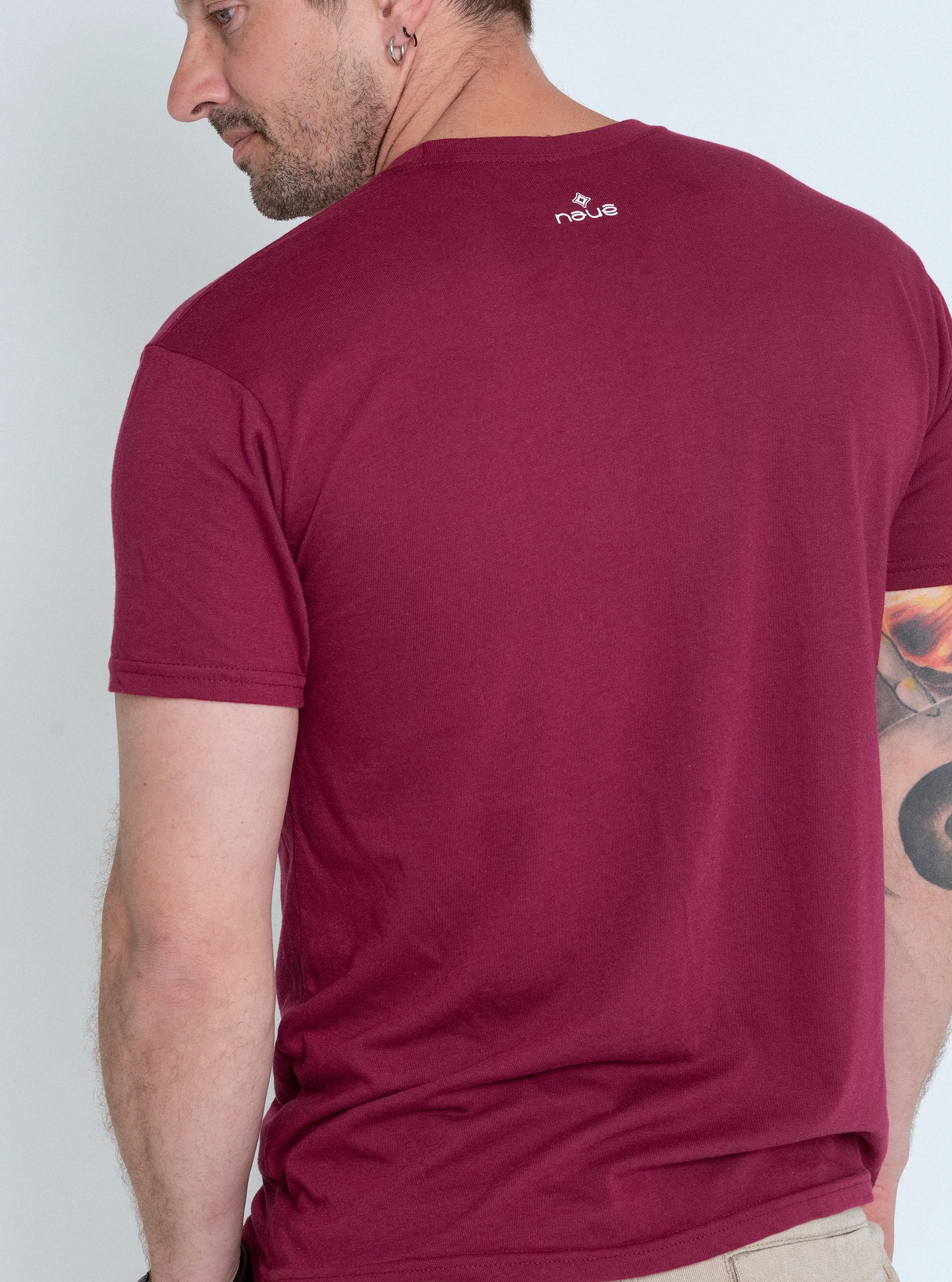 MAROON “LIFE” T-SHIRT