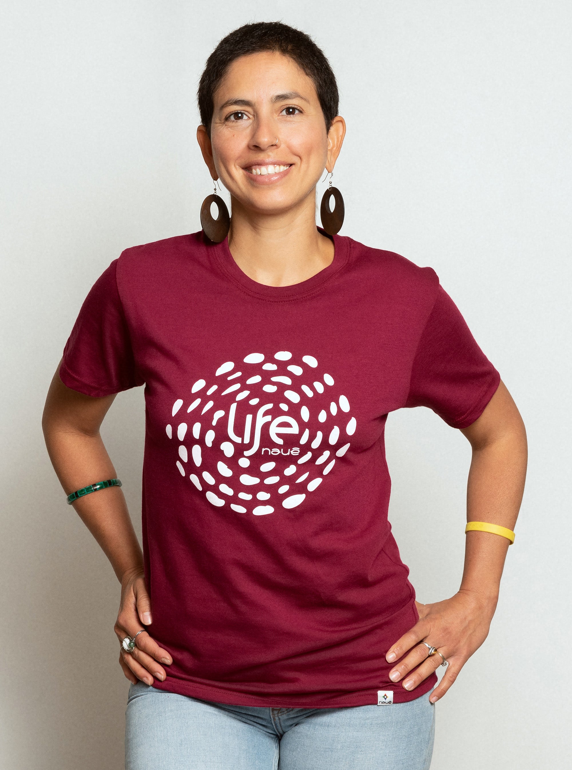 MAROON “LIFE” T-SHIRT