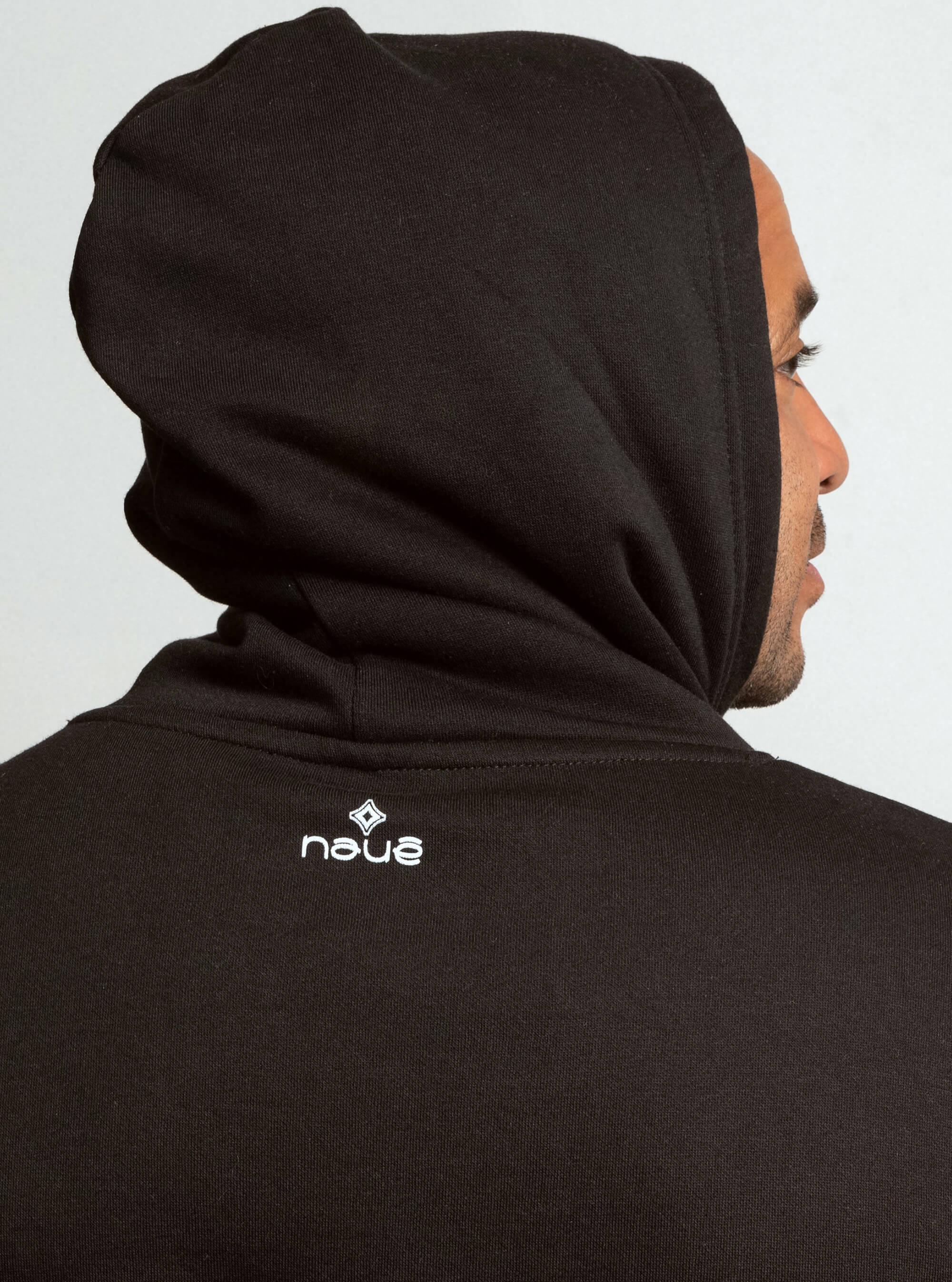 BLACK “LIFE” HOODIE