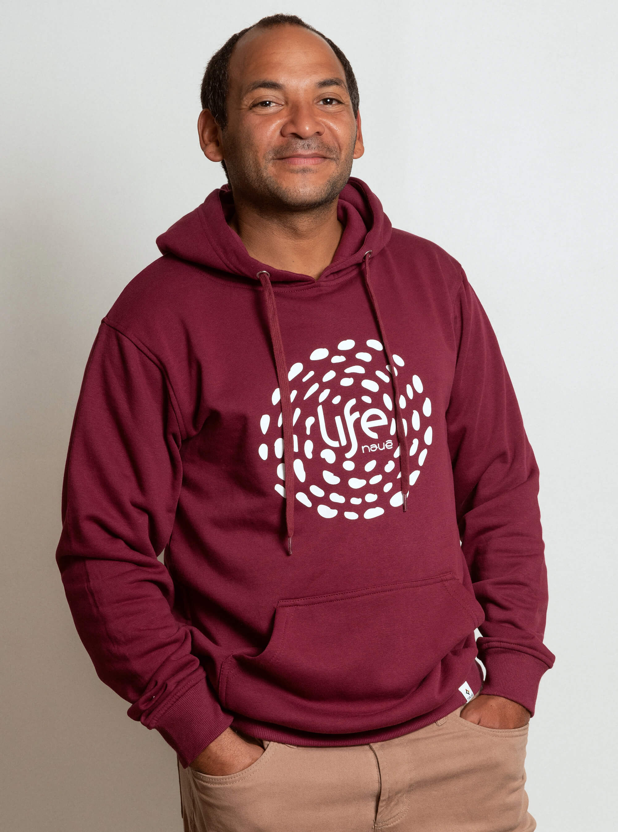 MAROON “LIFE” HOODIE