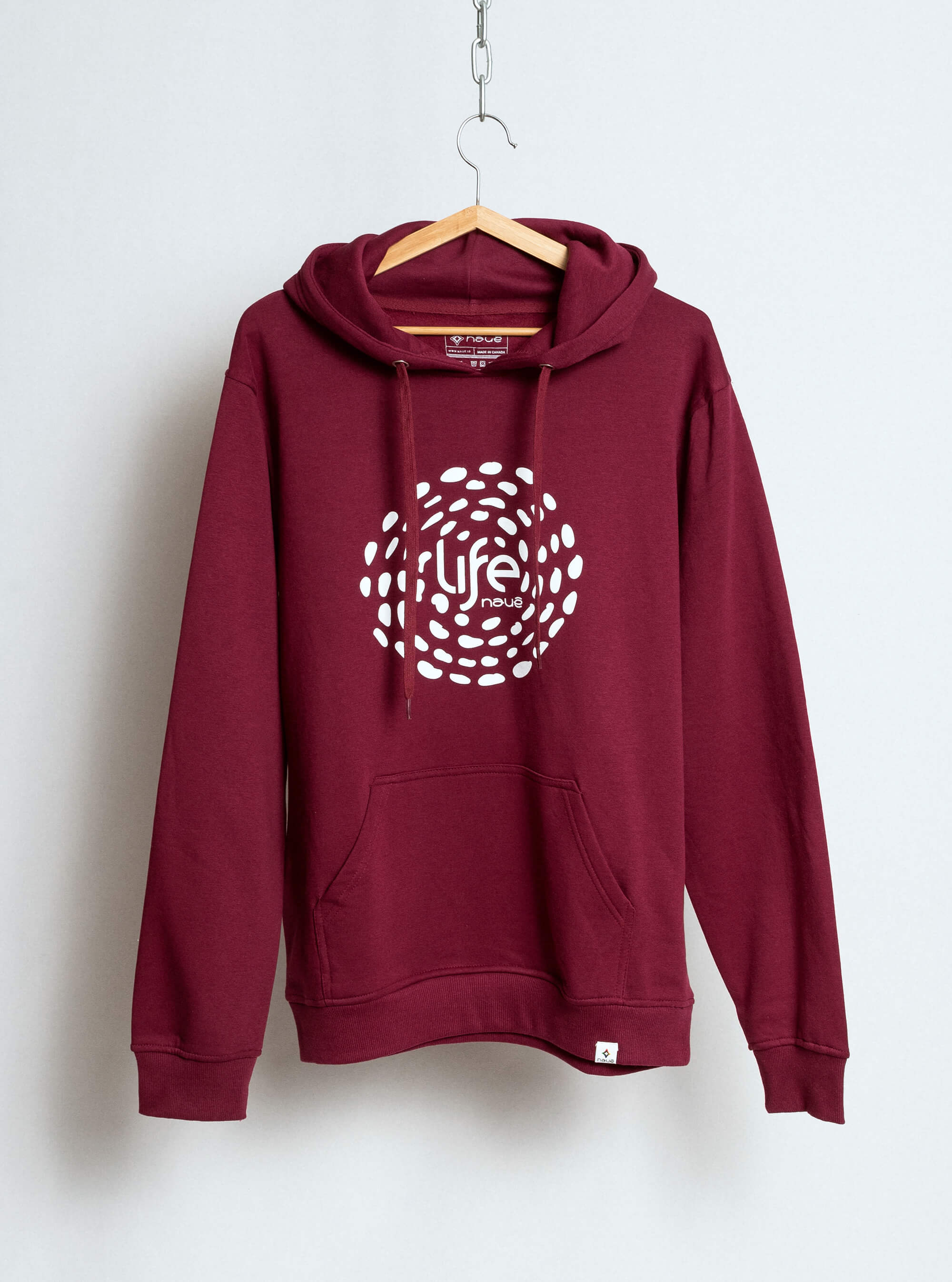 MAROON “LIFE” HOODIE
