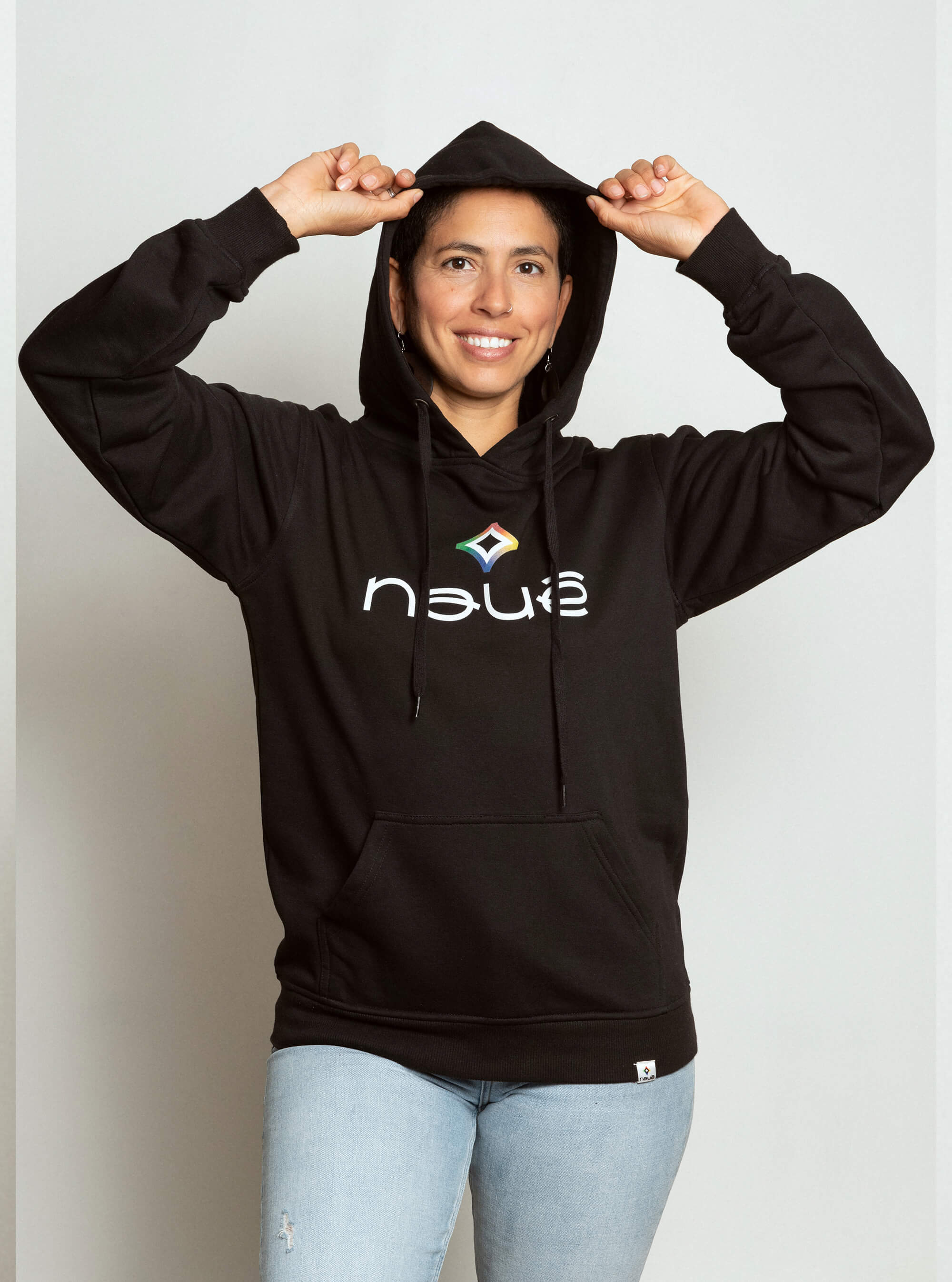 BLACK “NAUÊ” HOODIE