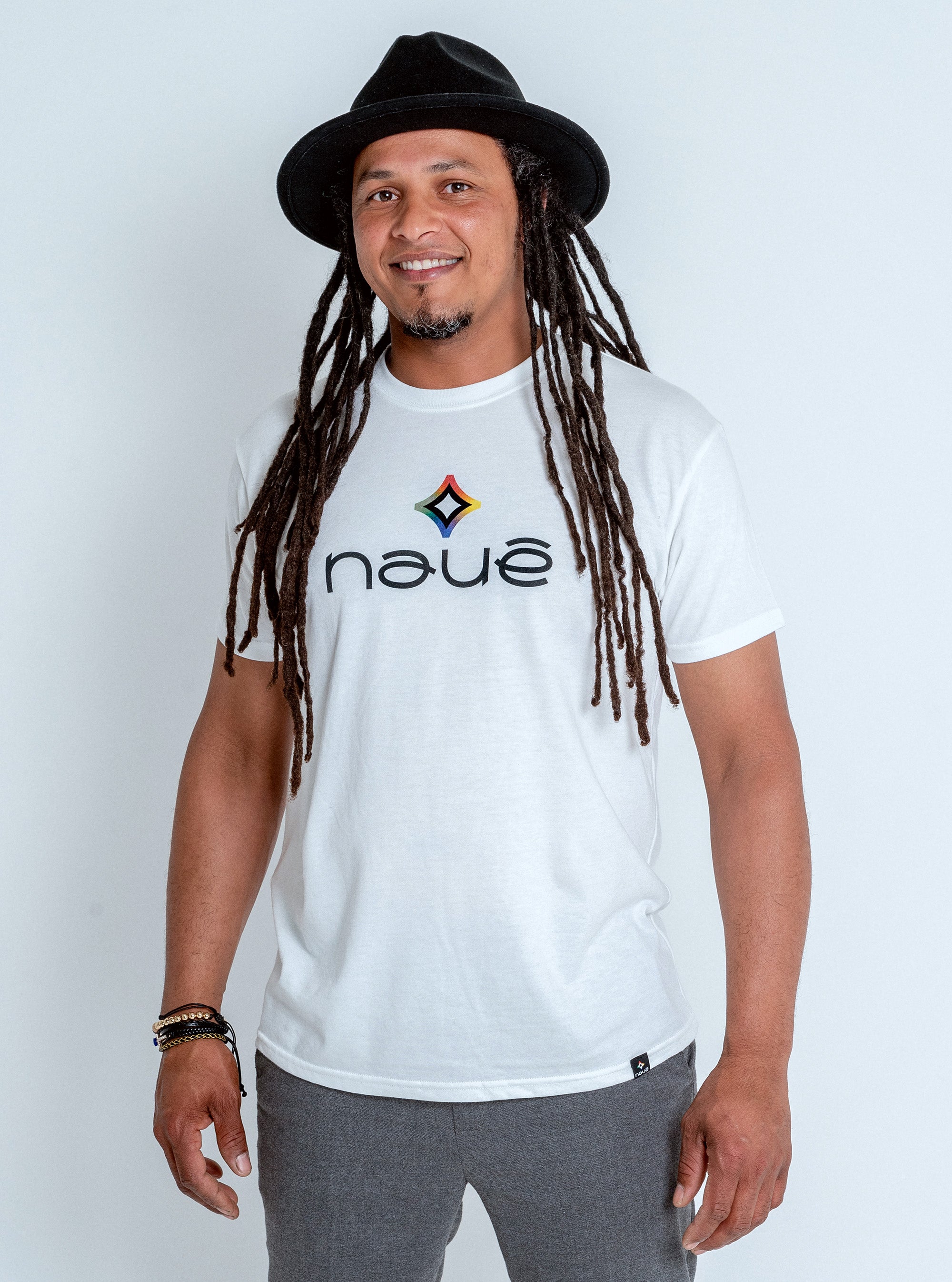 WHITE “NAUÊ” T-SHIRT