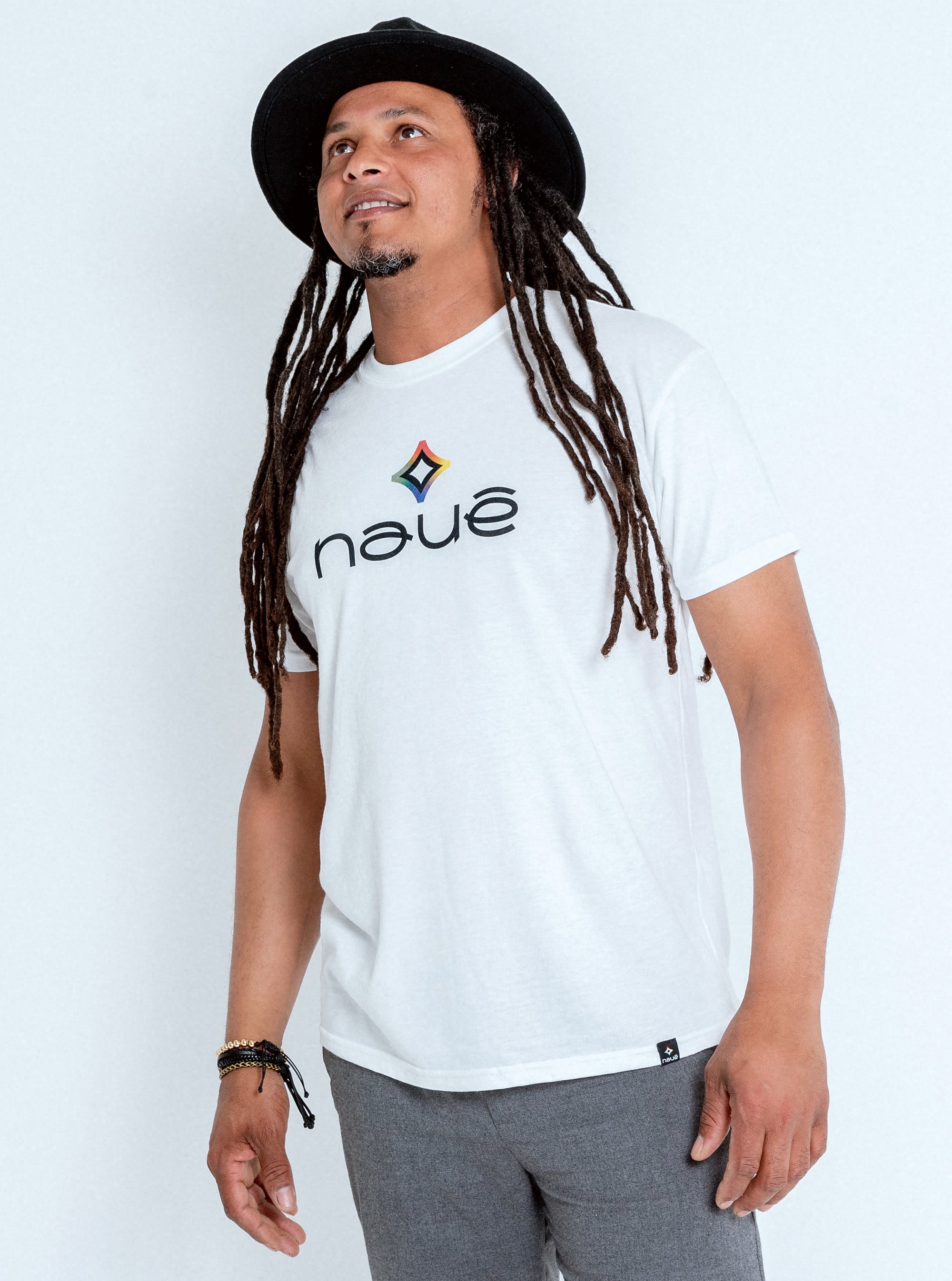 WHITE “NAUÊ” T-SHIRT