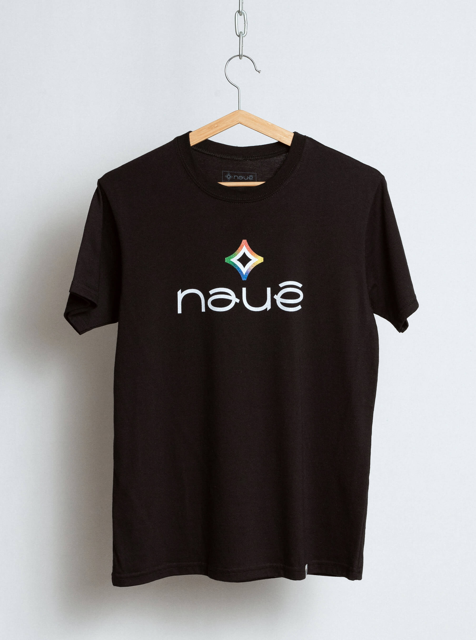 BLACK “NAUÊ” T-SHIRT