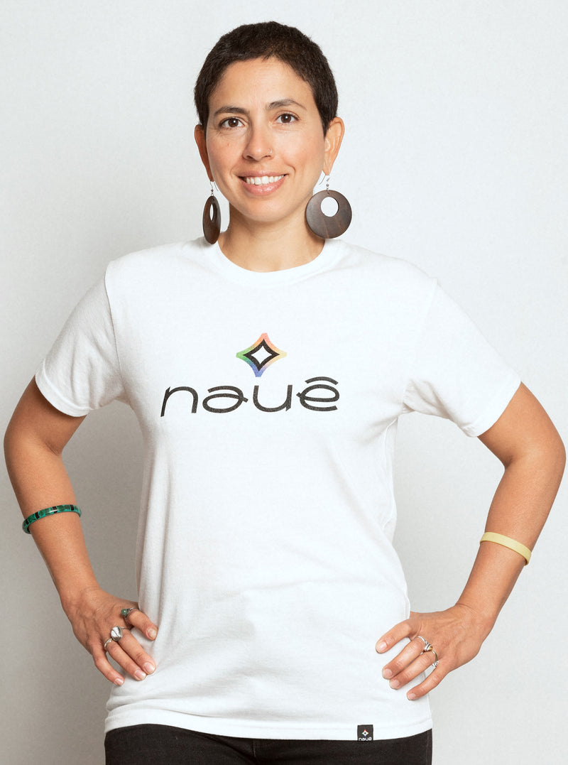 WHITE “NAUÊ” T-SHIRT