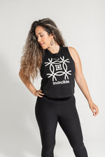 BLACK “INVINCIBLE” LADIES TANK TOP